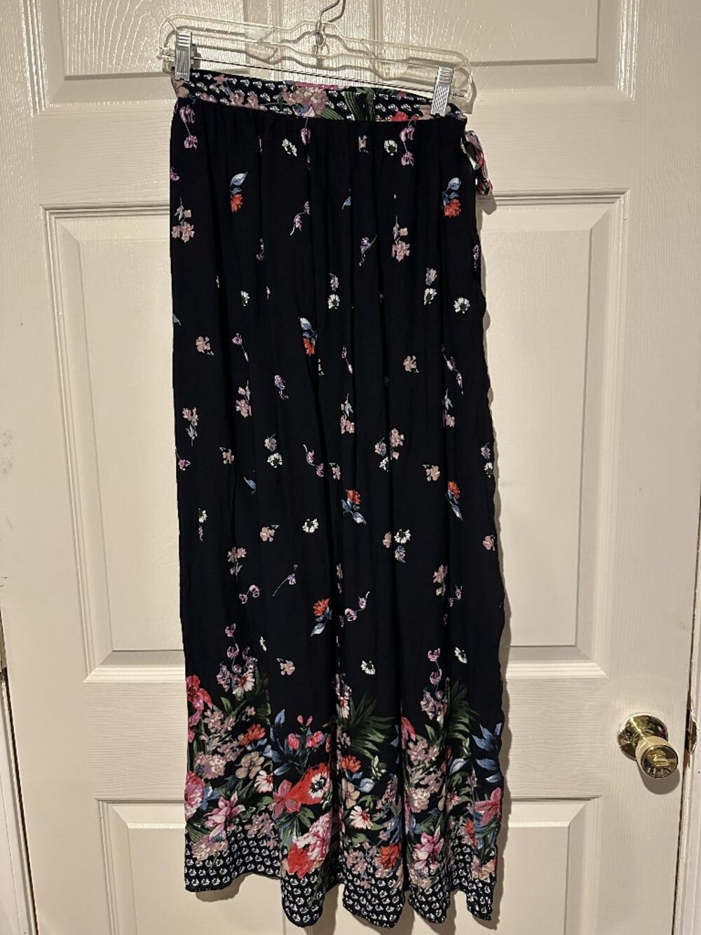 Floral Skirt Beach Cover Flowy Festival Lightweight